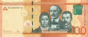 Gallery image for Dominican Republic p190f: 100 Pesos Dominicanos
