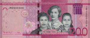 Gallery image for Dominican Republic p191i: 200 Pesos Dominicanos