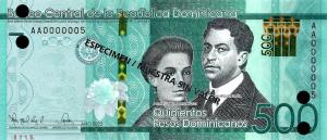 Gallery image for Dominican Republic p192s: 500 Pesos Dominicanos