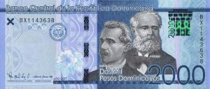 p194b from Dominican Republic: 2000 Pesos Dominicanos from 2017