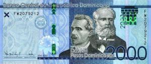 Gallery image for Dominican Republic p194g: 2000 Pesos Dominicanos
