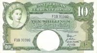 Gallery image for East Africa p38a: 10 Shillings from 1958