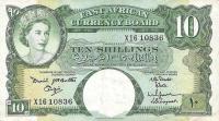 Gallery image for East Africa p42a: 10 Shillings from 1961