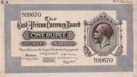 Gallery image for East Africa p7p: 1 Rupee