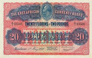 Gallery image for East Africa p11a: 20 Florin