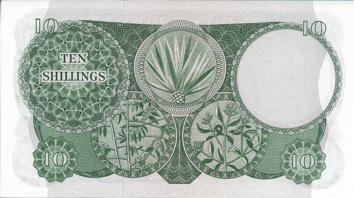 Back of East Africa p46a: 10 Shillings from 1964