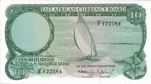 Gallery image for East Africa p46a: 10 Shillings