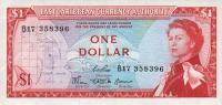 Gallery image for East Caribbean States p13b: 1 Dollar