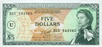 Gallery image for East Caribbean States p14o: 5 Dollars