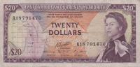 Gallery image for East Caribbean States p15g: 20 Dollars