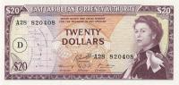 Gallery image for East Caribbean States p15i: 20 Dollars