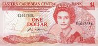Gallery image for East Caribbean States p21l: 1 Dollar from 1988