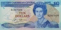 Gallery image for East Caribbean States p23m: 10 Dollars