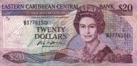 Gallery image for East Caribbean States p24d1: 20 Dollars