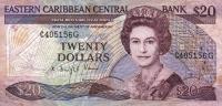 Gallery image for East Caribbean States p24g2: 20 Dollars