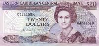 Gallery image for East Caribbean States p24k2: 20 Dollars