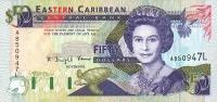 Gallery image for East Caribbean States p29l: 50 Dollars