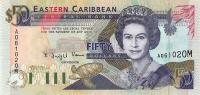Gallery image for East Caribbean States p29m: 50 Dollars