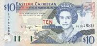 Gallery image for East Caribbean States p32d: 10 Dollars