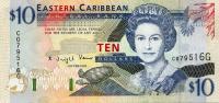 Gallery image for East Caribbean States p32g: 10 Dollars