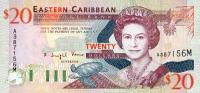 Gallery image for East Caribbean States p33m: 20 Dollars