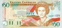 Gallery image for East Caribbean States p34v: 50 Dollars