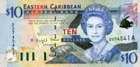 Gallery image for East Caribbean States p38a: 10 Dollars