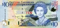 Gallery image for East Caribbean States p38g: 10 Dollars