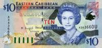 Gallery image for East Caribbean States p38v: 10 Dollars