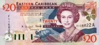 Gallery image for East Caribbean States p39a: 20 Dollars