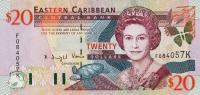 Gallery image for East Caribbean States p39k: 20 Dollars