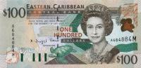 Gallery image for East Caribbean States p41m: 100 Dollars