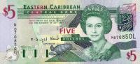 Gallery image for East Caribbean States p42l: 5 Dollars