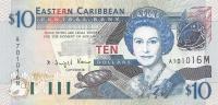 Gallery image for East Caribbean States p43m: 10 Dollars