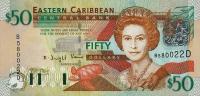 Gallery image for East Caribbean States p45d: 50 Dollars