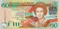 Gallery image for East Caribbean States p45m: 50 Dollars