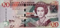 Gallery image for East Caribbean States p53b: 20 Dollars
