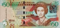 Gallery image for East Caribbean States p54b: 50 Dollars