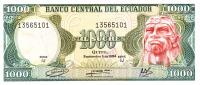 Gallery image for Ecuador p125a: 1000 Sucres