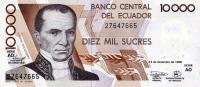 Gallery image for Ecuador p127c: 10000 Sucres
