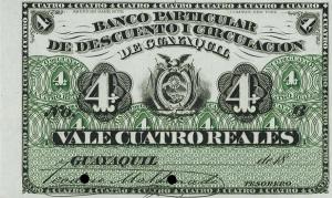 Gallery image for Ecuador pS197p: 4 Reais
