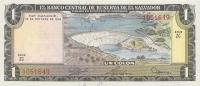 Gallery image for El Salvador p120a: 1 Colon