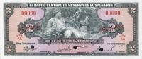 Gallery image for El Salvador p94s: 2 Colones