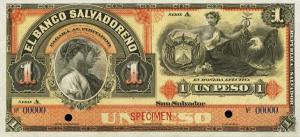 Gallery image for El Salvador pS201s: 1 Peso