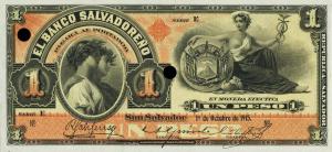 Gallery image for El Salvador pS202r: 1 Peso