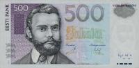 p89 from Estonia: 500 Krooni from 2007