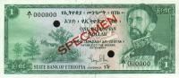 p18s from Ethiopia: 1 Dollar from 1961