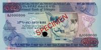 Gallery image for Ethiopia p33s: 50 Birr