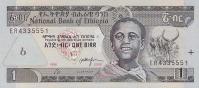 Gallery image for Ethiopia p46d: 1 Birr from 1998