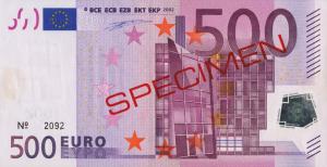 Gallery image for European Union p7s1: 500 Euro